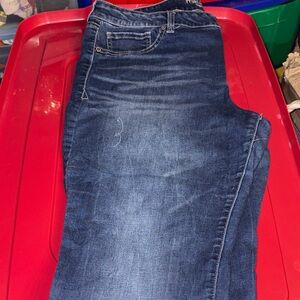 Maurices Dark Blue Skinny Jeans